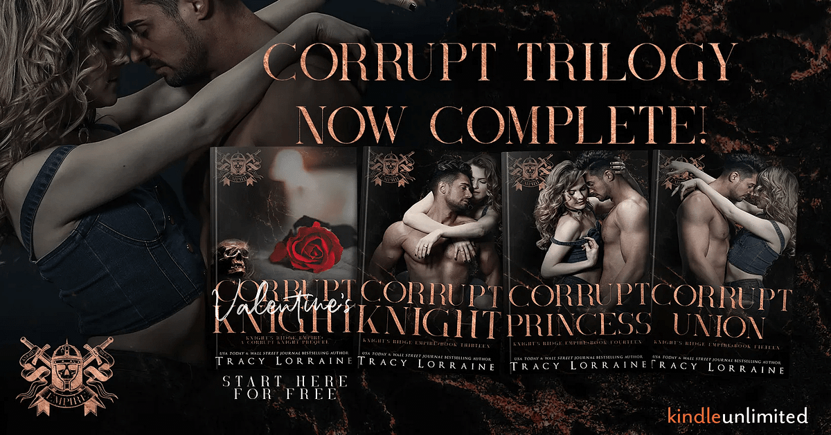 CORRUPT UNION by Tracy Lorraine Release Banner